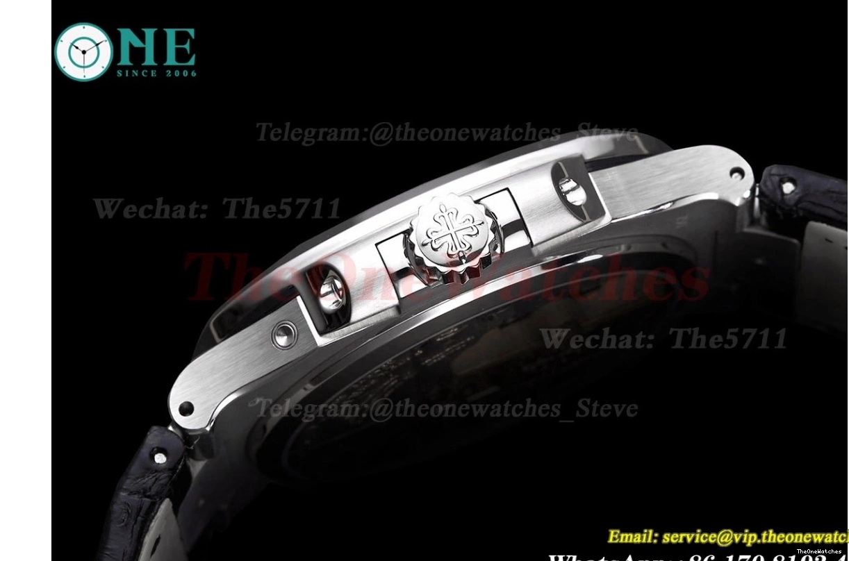 Nautilus Black SS A240 LE 40mm GRF Stk 5712 0417